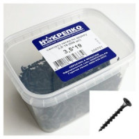 Саморез оксид по дереву потайной крупный шаг 3,5*19 (500 шт EC) (цена за уп) НАКРЕПКО 200701