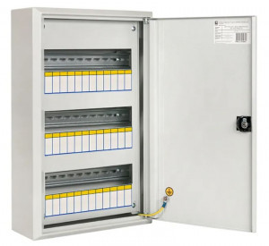 EKF PROxima щит (корпус) метал. ЩРН-36 (480х300х120) навесной, пластик. замок IP31 mb21-36n