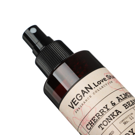 Парфюмированный спрей для тела VEGAN.Love.Studio Cherry, Almond, Tonka Bean, 150 мл