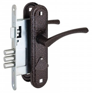 Омега Д-град ЗВ9.1-01 медь м/о 67 Замок врезной с/руч10)