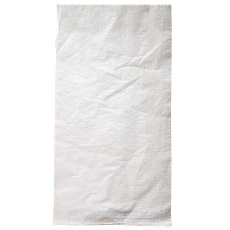 Мешок полипропилен 50 кг 56*107 белый, вес 80 грамм