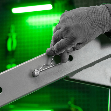 Набор шплинтов, S головки, с фиксацией, 150 предметов Сибртех