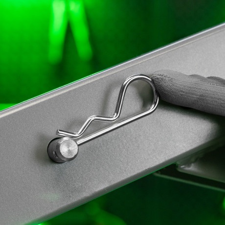 Набор шплинтов, S головки, с фиксацией, 150 предметов Сибртех