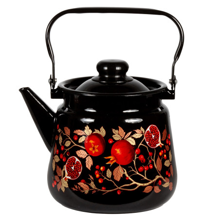 Гранат Чайник эмалированный, без свистка 3,5л