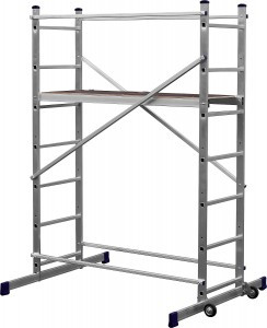 Вышка-тура СИБИН алюминиевая, 1,98м