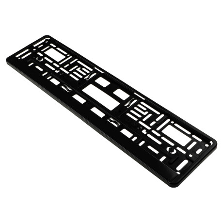 ЕРМАК / NG Рамка номерного знака, пластик, 53,6x13,1см, черная