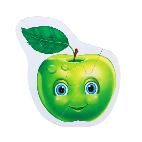 ИГРОЛЕНД Макси-пазл для малышей "Фигурный", ЭВА, 26х18,5х2см, 4 дизайна