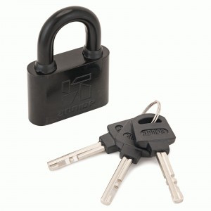 АЛЛЮР "Престиж" BC2С-401 Стальной черный  3кл d=7мм Ширина 38мм Высота 32мм Замок навесной (96,6)