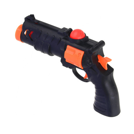 ИГРОЛЕНД Набор игровой: пистолет с пульками и уточками, РР, 17х27х3см