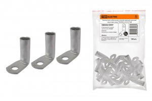 TDM наконечник угловой медный луженый ТМЛ(90) 25-8-8 (100!) SQ0563-0007