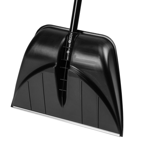 Лопата для уборки снега пластиковая Profi, 550 х 415 х 1405 мм, алюминиевый черенок, Palisad