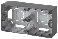 ЭРА 12 коробка-переходник ОУ для накл. монтажа 2 пост. роз. графи 12-6102-12 5509