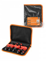 TDM набор диэлектрического инструмента №1, ткан.пенал, 3 предмета, 1000В, ПрофиЭлектрик SQ1017-0103