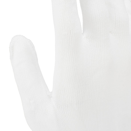 Перчатки Нейлон, 13 класс, белые, XL