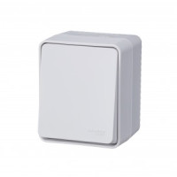 Systeme Electric AtlasDesign Profi54 выкл. ОУ 1 кл. (перекл проходн) 10А бел. (IP54) (12!) ATN540161