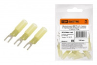 TDM наконечник НВИ-Т 6,0–4 вилка в термоусаживаемой манжете (уп.100шт, цена за ГУ) SQ0589-0106