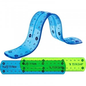 Линейка Attache Selection гибкая 15 см цвет ассорти 514971