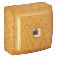 Nilson THEMIS роз. компьют. ОУ 1 мест. дуб (RJ45, кат. 5е) 26251044