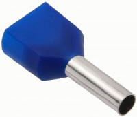 IEK GENERICA наконечник изолир. НШВИ2 2,5-10 синий (100шт) UGN31-010-D25-100-G