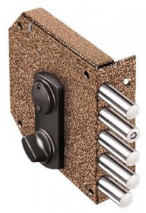 Эльбор  1.05.61.5.1 (072 НЗ) Базальт задв б/о Замок накладной тяж (10)