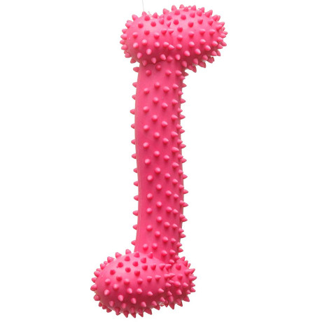 Игрушка для животных "Кость" с шипами 15 см NA2637