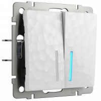 Werkel Hammer мех. выкл.  СУ 2 кл. 10А (инд.) (белый) W1220101