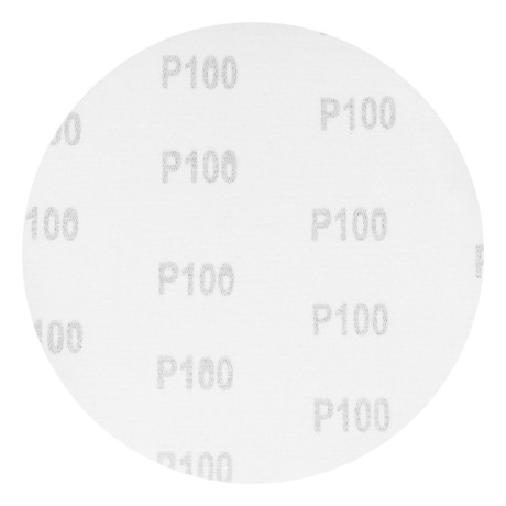Круг абразивный на ворсовой подложке под "липучку", P 100, 150 мм, 5 шт Matrix