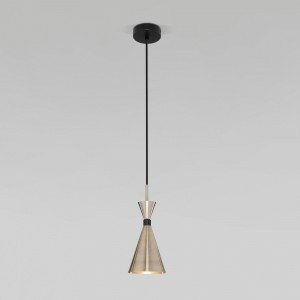 Bogate's св-к подвесной  E14 1x60 Вт 120х120х1200 металл черный/латунный Glustin 316 a061038