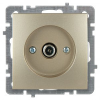 Nilson TOURAN-ALEGRA-THOR мех. универс. роз. TV/Спутник (F-коннектор),  золото 24150465