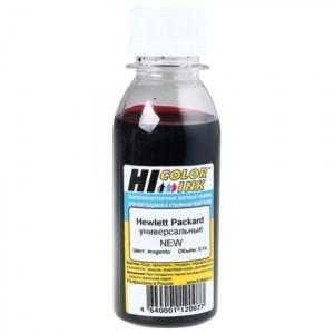 Чернила HP универсальные пурпурный 0,1л HI-COLOR СОВМЕСТИМЫЕ 361521
