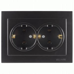 Nilson TOURAN роз. СУ 2 мест. 1 пост. земля матовый черный 24381025