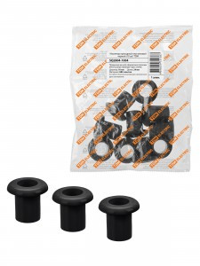 TDM РЕТРО втулка межстеновая для вывода кабеля, пластик черный (уп. 10 шт, цена за шт.) SQ2804-1004