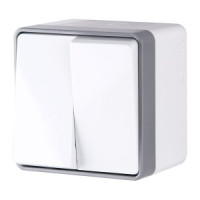 Werkel выкл. ОУ 2 кл. влагозащищенный Gallant (белый) W5020201 a051576