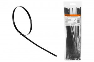 TDM Хомут стальной с полимерным покрытием ХСП (304) 7,9х250 (5!) (уп.50шт, цена за уп.) SQ0582-0116