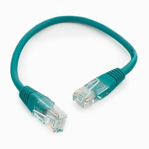 Cablexpert патч-корд UTP cat5e, 0,25м, литой, многожильный (зеленый)