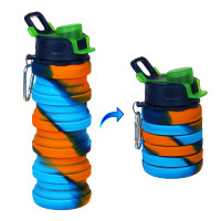 FLOMIK Бутылочка спортивная, складная, 6х22см, силикон, арт.22-2