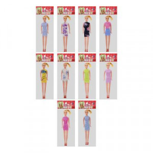 ИГРОЛЕНД Кукла 29 см в пакете, ПВХ, 33х9х4см, 10 дизайнов