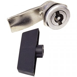 IEK замок-защелка метал. почтовый (для шкафов/щитов) пласт. ключ (22-17/46)