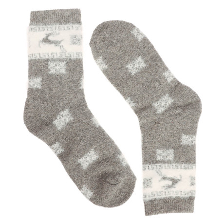 GALANTE Носки женские, 65% полиэстер, 20% акрил, 15% шерсть, р-р 23-25, разноцветные, НЖ22-1