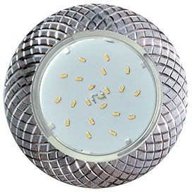 Ecola GX53 H4 DL5381 св-к Сетка Матовый Хром/Алюм. 20x110 FC5381ECB (10!)