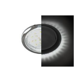 Ecola GX53 H4 LD5300 св-к Круг подсветка 4K Хром 48x106 SC53LDEFB (10!)