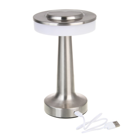 Светильник LED, USB, металл, 12х20см