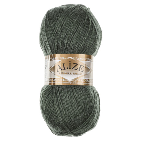 Пряжа Angora gold/Ализе 100г/550м 10 % мохер 10 % шерсть 80 % акрил (180-зелёный миндаль)