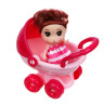 ИГРОЛЕНД Кукла в коляске, PP, PVC, 21х16,5х2 см