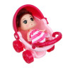 ИГРОЛЕНД Кукла в коляске, PP, PVC, 21х16,5х2 см