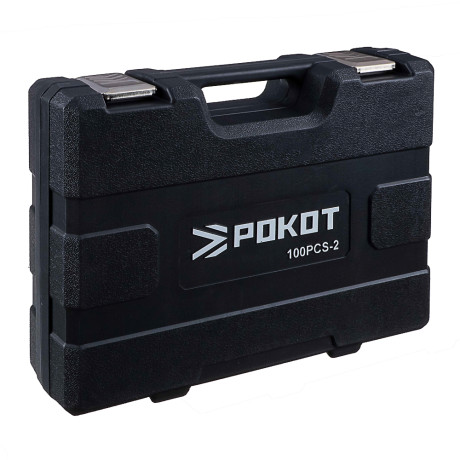 РОКОТ Набор инструмента 100 предметов, кейс