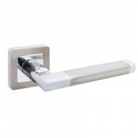 СТАНДАРТ AL71 SN/CP квадрат основание, квадрат 105мм, мат никель/хром  Комплект ручек (20!!!) (шт)