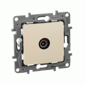 IEK ETIKA Plus мех. роз. TV СУ 1 мест. сл. кость (оконечная, RG6, 5dB) 672365