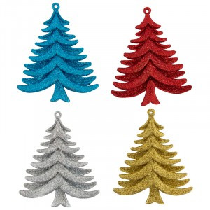 Украшение декоративное "Ели" (4шт) Волшебная страна
