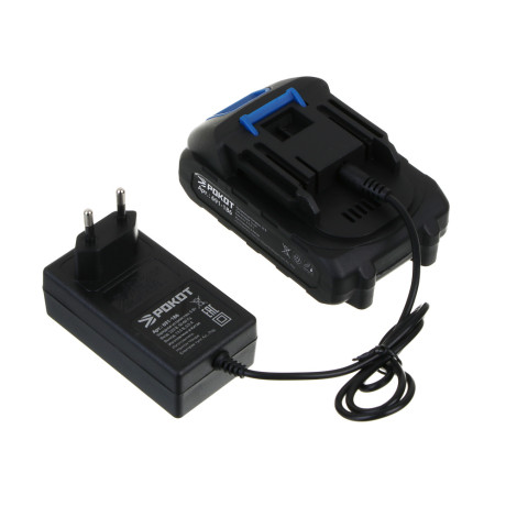 РОКОТ Электропила аккумуляторная, 1АКБ, шина 150мм, 2.0 А*ч Li-ion, пластик.кейс